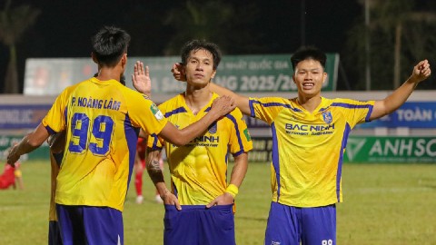 Bắc Ninh tiếp tục bất bại, Phú Thọ gây thất vọng