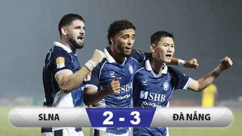 Kết quả Sông Lam Nghệ An 2-3 Đà Nẵng: Đà Nẵng vào tứ kết