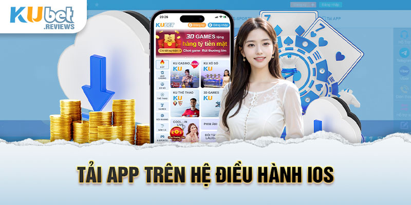 Tải app trên hệ điều hành ios